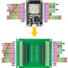 DUBEUYEW ESP32S ESP32 Development Board 2.4GHz Dual-Mode WiFi+ Bluetooth Dual