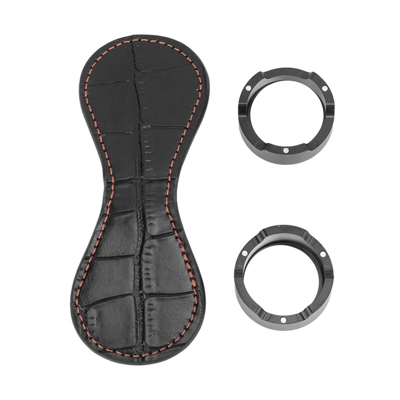 Taom Pool Chalkagnetic Leather Billiard Cue Chalk Holder, Magnetic Pocket