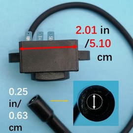 Tuzliufi Ignition Coil for Kohler 12 584 19-S 12 584 18-S Command PRO Engine 16hp 11.9kW 12-584-19-S 12-584-18-S 1258419-S 1258418-S CV16-43509 CV16-43510 CV16-43512 CV16-43521 Z1059