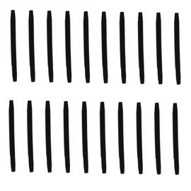 Operitacx 20Stücke Gläser Ohrkissen Silikon Transparente Brillen Sicherer Halt für Sport und Bequem und Langlebig für Brillenmodelle