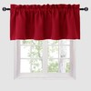 Hiasan Blackout Valance Curtains for Windows Therml Insulated Solid Window