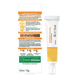 Garnier Exp.aclara Crema De Ojos Reducción Ojeras Vitamina C Todo Tipo De Piel Día/noche
