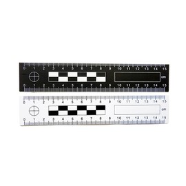Past Horizons: Black & White Photo Scale Ruler 15 cm