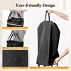 Foluck Slim Laundry Hamper, 60L Waterproof Narrow Laundry Basket with