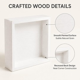 Funny Bathroom Decor Sign, Please Wash Your Hands Before You Go White Box Signs Decor, Humor Funny White Decors Wooden Box Sign Plaque, Decorative Signs for Home Toilet Bath Room Shelf Table Top Desk