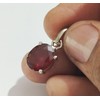 LMDPRAJAPATIS Natural Gomed Hessonite Garnet Certfied Necklace - precious Oval