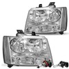 JSBOYAT Headlight Assembly Replacement for 2007-2014 Chevy Tahoe Suburban Avalanche