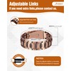 Jecanori 3X Strength Copper Bracelets for Men, Magnetic Bracelets for