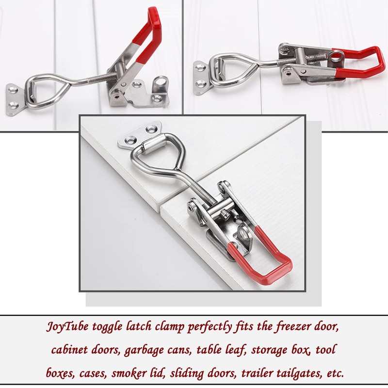 Toggle Latch Clamp 4003 with Lock Hole, 304 Stainless Steel