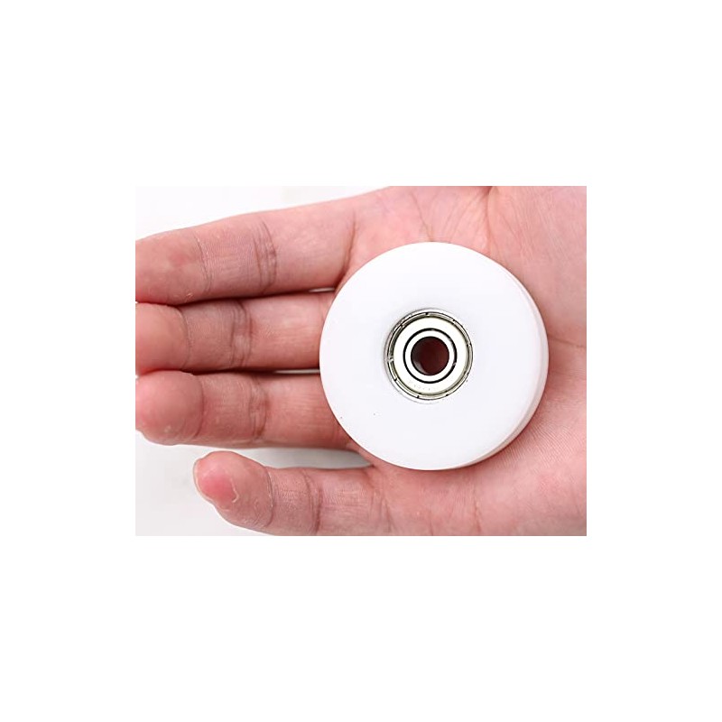 Chiloskit 2 Pieces 50mm U Groove Nylon Ball Bearing Guide