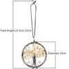 rockcloud Citrine Handmade Life Tree Hanging Ornament for Reiki Healing