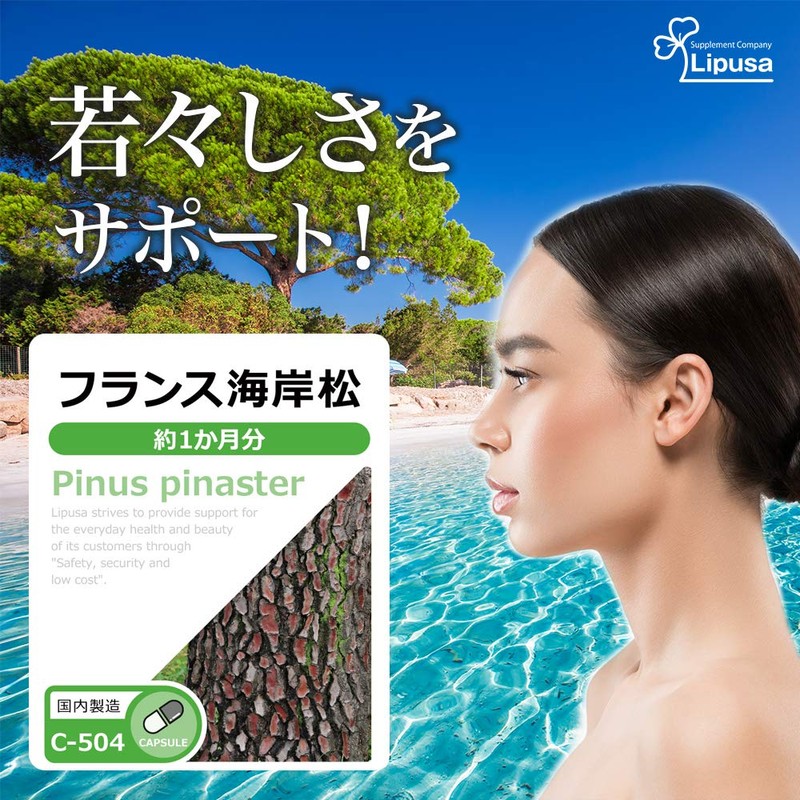 Lipsa C - 504 (60 Capsules) French Kaaoko Pine, Approx.