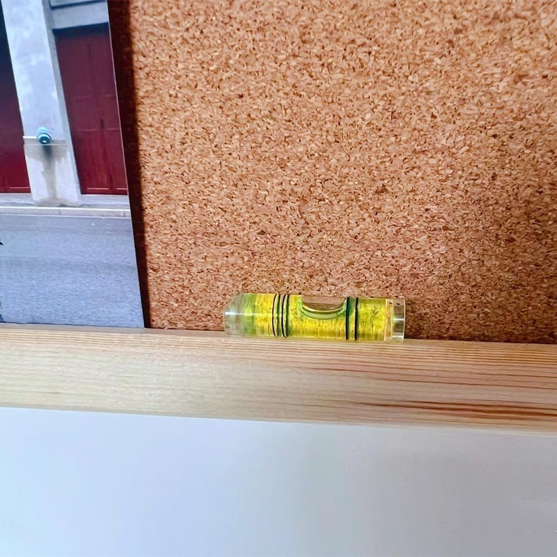 YMGBHNKJLS 8 Pieces Mini Cylindrical Level Small Horizontal Bubble Levels