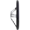 Speedway Classic 13 Inch Black Steering Wheel | Smooth Cushion