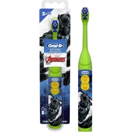 Oral-B Kid's Avengers Battery Toothbrush, Soft Bristles, 3+ yrs, Character Varie