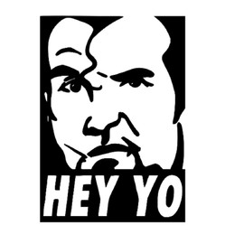 Scott Hall Razor Ramon Hey Yo Wrestling Wrestler Vinyl Decal Bumper Computer Sticker 5" x 6"