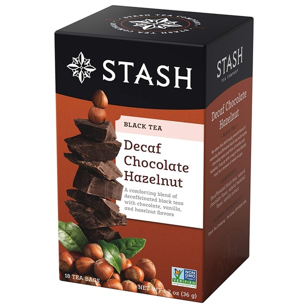 Stash Decaf Chocolate Hazelnut Black Tea