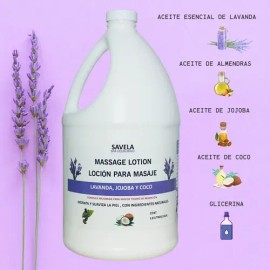 Locion Crema Masaje Lavanda 3.8l