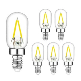 T22 LED Light Bulbs E12 Base, Salt Lamp Bulb with 150LM LED Replacement Bulbs Equivalent 15W Incandescent Bulbs for Night Light Himalayan Lava Lamp (6000K Daylight)