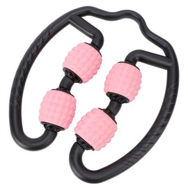 Baluue 1PC Muscle Relax Massage Roller Stick Versatile Fitness Equipment for Yoga and Daily Use Gentle Comfortable Design Pink