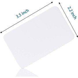 Primbeeks 228pcs Blank Business Cards, Premium Blank White Cards, 3.5" x 2.2" Small Blank Cards, Blank Cardstock Cards, Small Note Cards, white blank cards, white business cards, kraft paper cards