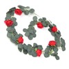Fake Garland Artificial Silk Hanging Vivid Multifunctional Flower Vines for