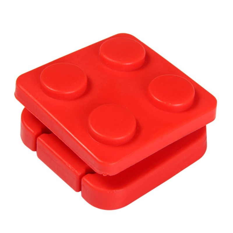 jojofuny Mini Earphone Cord Manager Lightweight Cable Wrap Red for