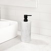 Indecor Home SHAMPOO MARBLE MARBLE RESIN BLACK PUM