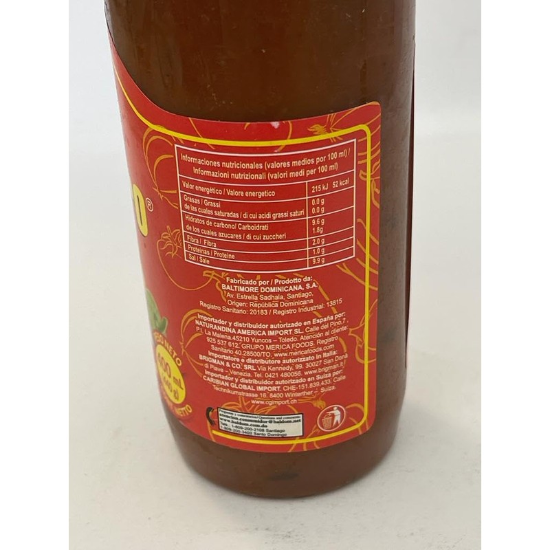 (Pack of 2) Baldom Sazón Ranchero Picante, 15.5 oz