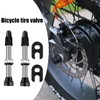 REQAG Pack of 2 Valve Stem Bicycle Tubeless Presta Aluminium