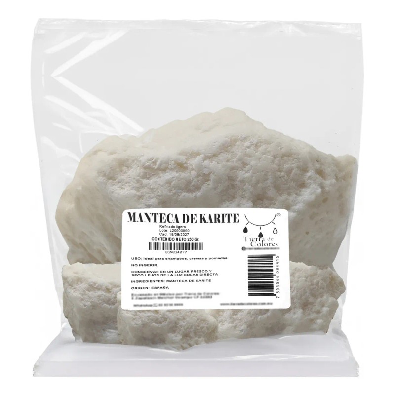 Manteca De Karite 100% Pura Grado Cosmetico 250g Shea Butter