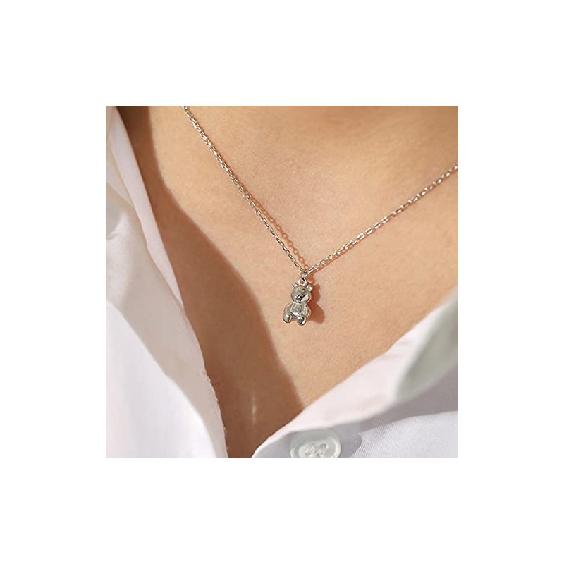 Gulamu Jewelry Women's Necklace, Bear, Teddy Bear, Bear, Gift, Girlfriend,