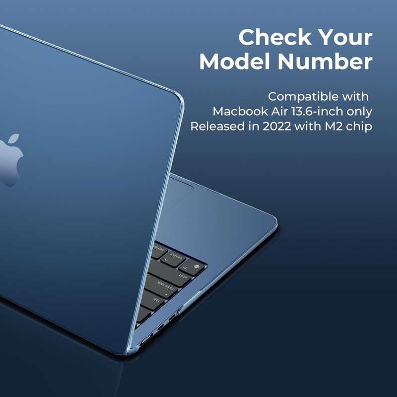 EooCoo Case Compatible with MacBook Air 13 inch Case for