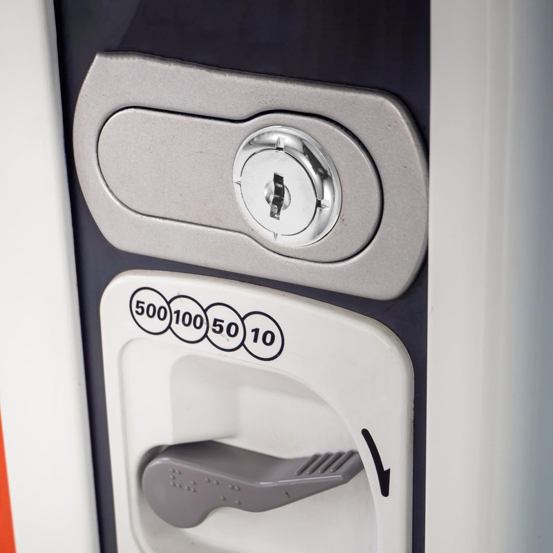 VOSAREA 1 Set Vending Machine Lock Replacement Secure Metal Cylinder