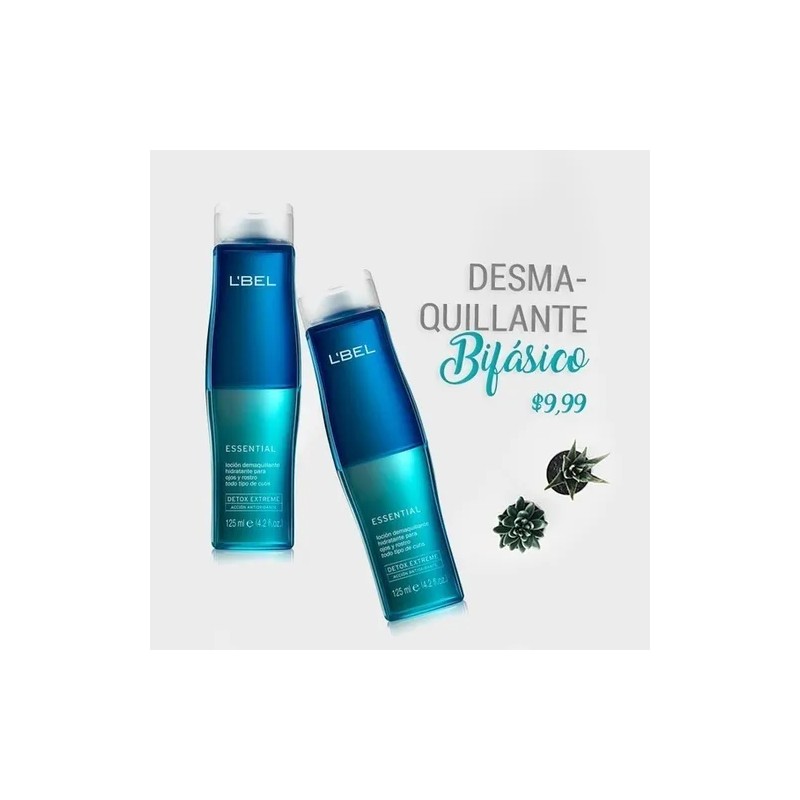 L'bel Essential Detox - Desmaquillante Bifásico 125ml