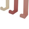 keypak Over Door Hanger, Set of 3 Multi Colour Metal
