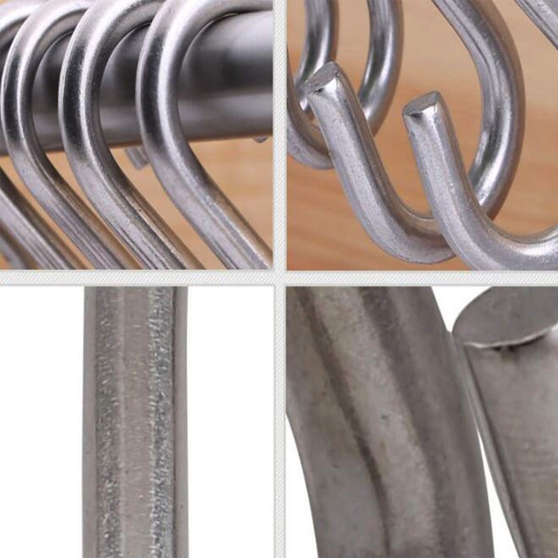 Axe Sickle 12 Pcs 2.3 Inch S Hook 304 Stainless