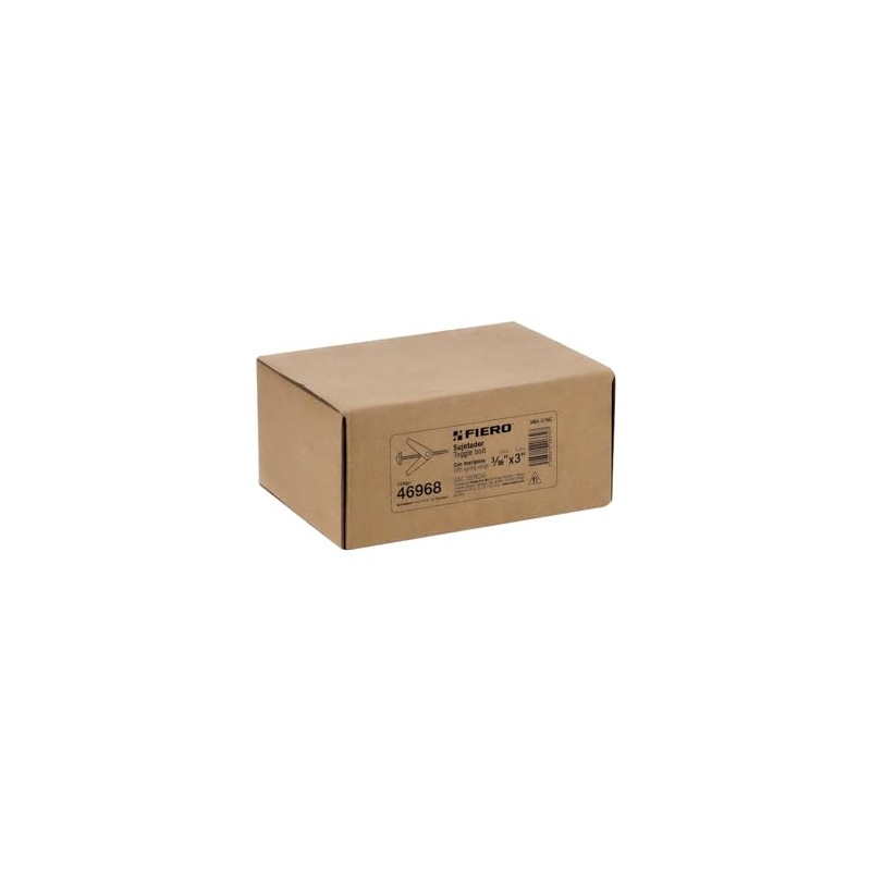 Fiero SMA-3/16G, Caja con 100 sujetadores tipo mariposa de 3/16"