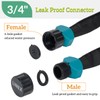 LINEX Garden Flat Soaker Hose 1/2" x 15 ft for