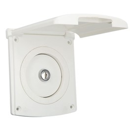 Motorhome Fresh Water Inlets, ASA IP44 Dustproof Water Filler Nozzle, Easy Identification, Lockable with 2 Keys, 1 Seal for Boat Camper for Motorhome for Trailers