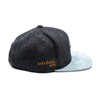 Du Hirsch Bavarian Snapback Cap Kingfisher Gin Dark Grey Felt