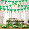 5 Pieces St Patrick's Day Shamrock Pennant Banners Irish National