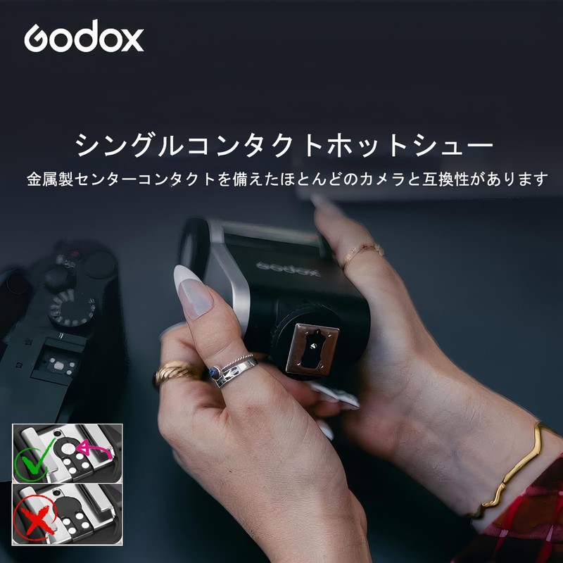 Godox IA32 Camera Flash Mini Flash for Canon Sony Nikon