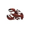 TG,LLC Treasure Gurus Red Nautical Lobster Metal Drawer Pull Dresser