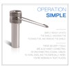 Glarks 4Pcs 11'' and 7'' Professional BNC and F Connector