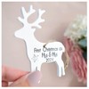 First Christmas As Mrs & Mrs 2024 Wooden Reindeer Decoration