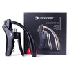 Drincarier Vertical Lever Corkscrew with Non-Stick Worm, Compact Rabbit Wine
