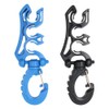POFET 2 PCS Diving Double Hose Holder with Clip, Diving