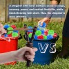 Topaufell Water Balloons Kit with 50PCS Colorful Splash Balls, QuickFill