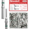 Newdeli Deutsch Pin Connector Kit 90 Pairs Deutsch Solid Pin